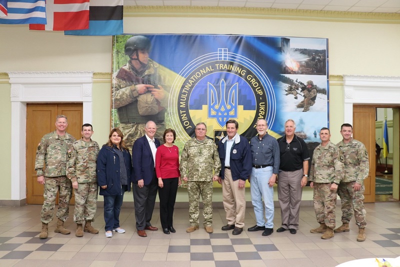 Делегація Конгресу США у Національній академії Сухопутних військ імені гетьмана Сагайдачного
