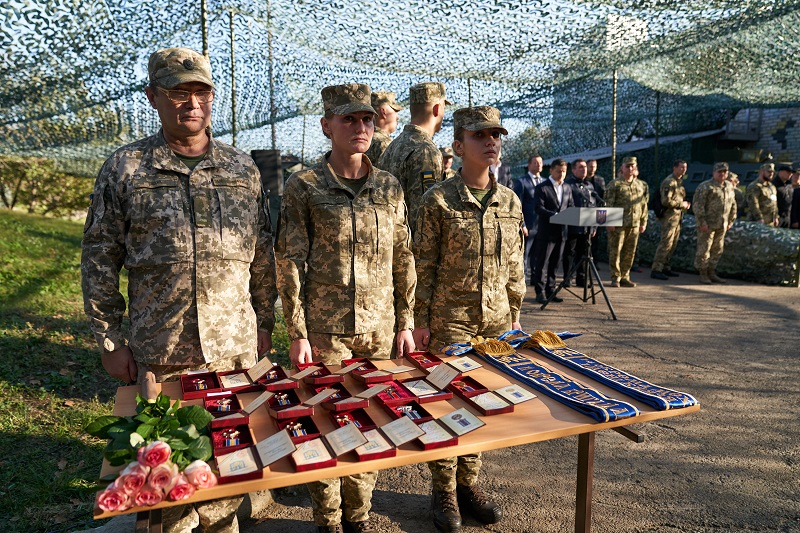 Зеленський Нагородження в ООС